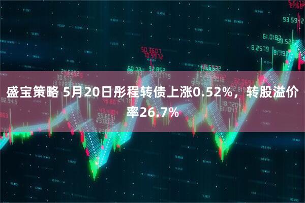 盛宝策略 5月20日彤程转债上涨0.52%，转股溢价率26.7%